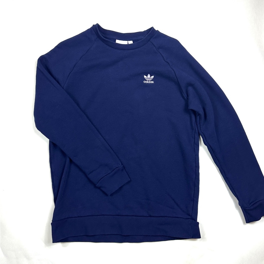 adidas Originals Men's Adicolor Essentials Crewneck Sweatshirt - Night Indigo